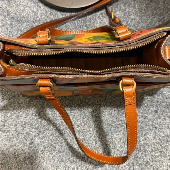 Patricia Nash Watercolor Butterfly Ava Satchel - Picture 12 of 15